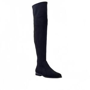 Marc Fisher Hulie Over the Knee Navy Suede Boots 10